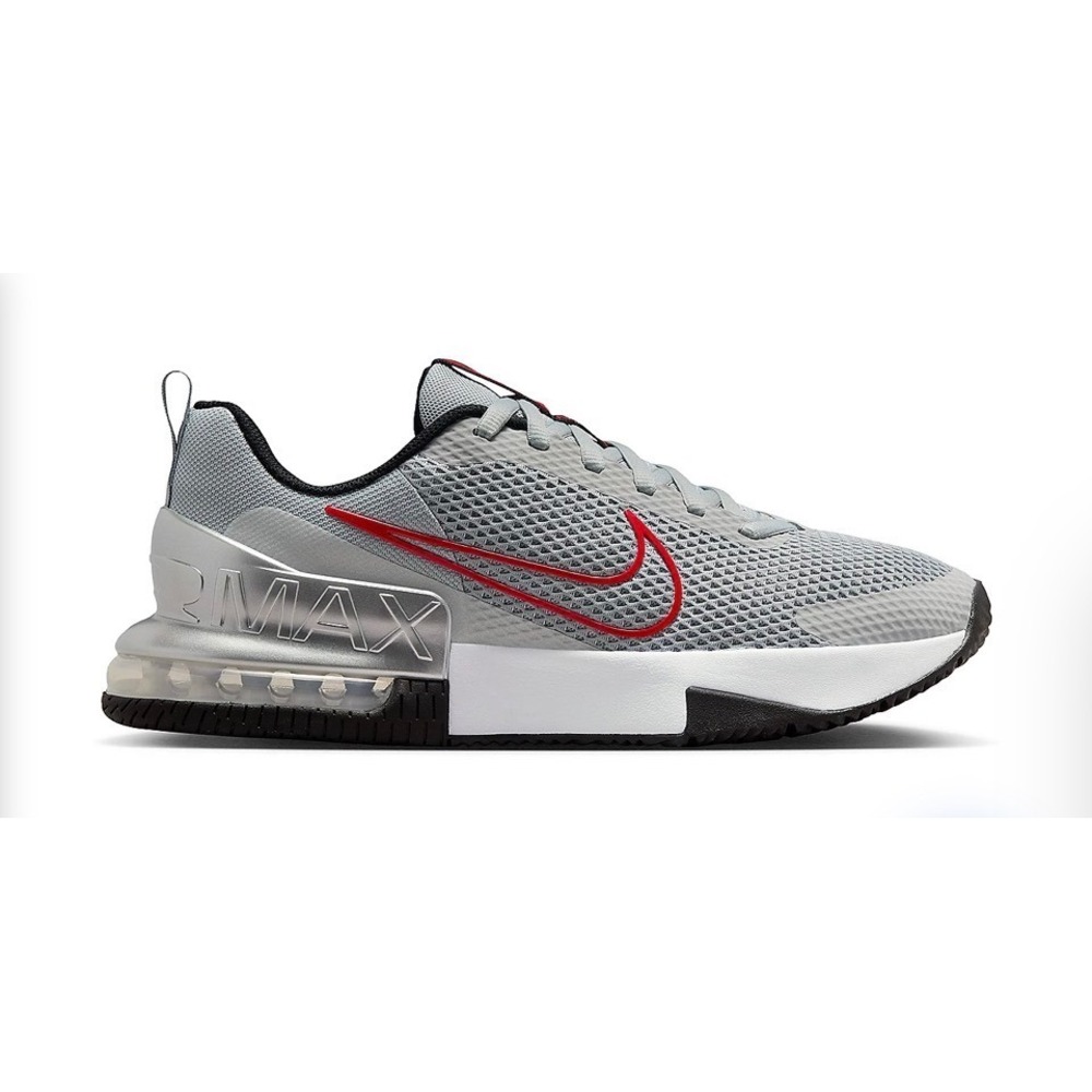 Nike Air Max Alpha Trainer 5 Shoes Men 10 Grey Silver Red Gym Athletic Workout